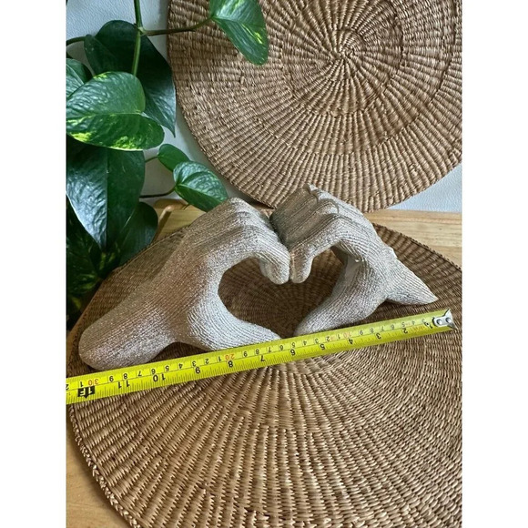 Silver Hand Heart decor - Picture 6 of 12